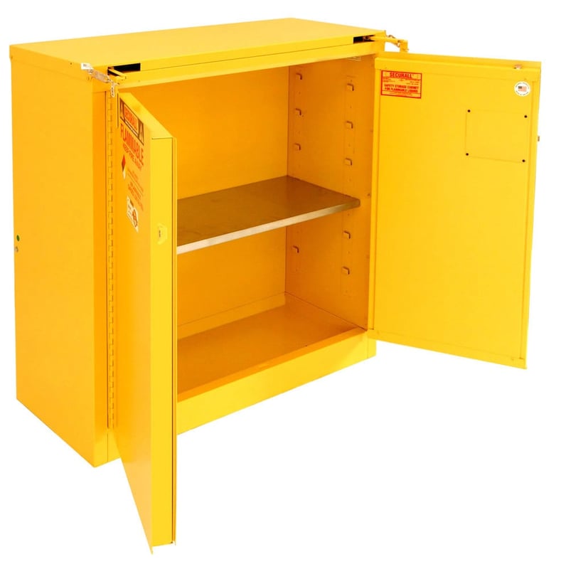 A330 - 30 Gallon Flammable Storage Cabinet | Self-Close Self-Latch Safe ...